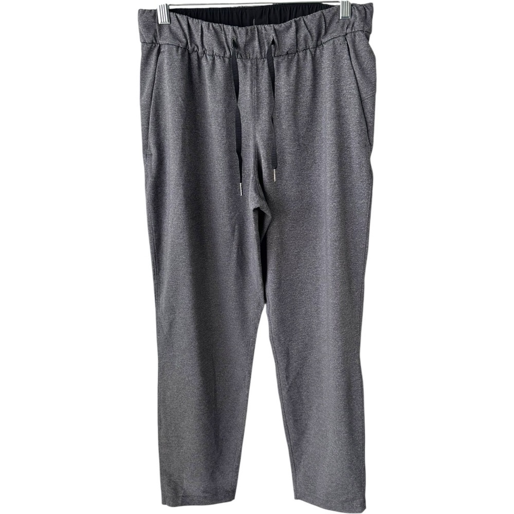 Lululemon On The Fly Pant Heathered Black Size 8